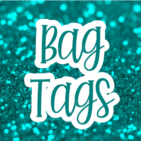 Personalized Bookbag name tags
