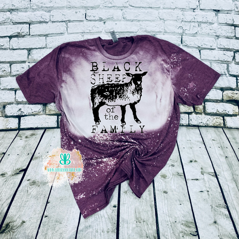 Black sheep of the family Bleached tee