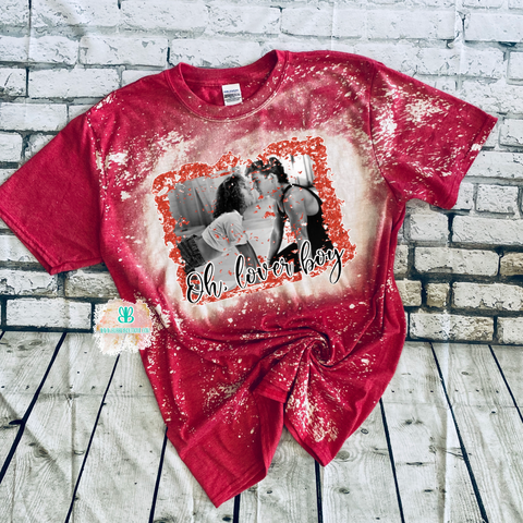 Oh Lover Boy Dirty Dancing Bleached Tee