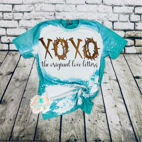 Love Letters Bleached Tee