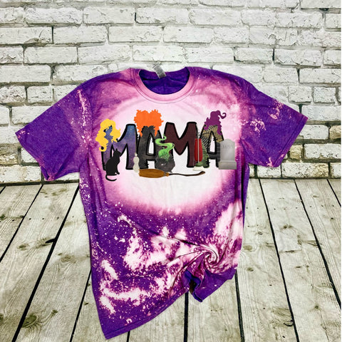 Personalized Hocus Pocus Bleached Tee