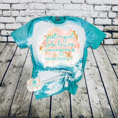 Bubbly Boutique  Bleached Tee
