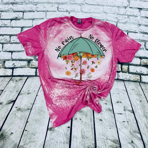 No Rain No Flower Bleached Tee