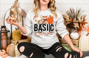Basic & Blessed  Fall sweat shirt
