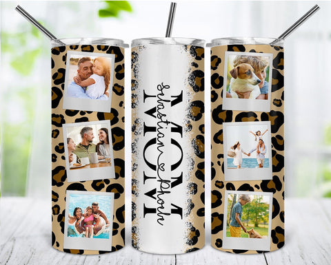 Personalized Mom Tumbler with Photos