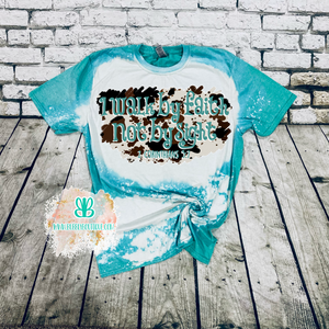 Walk by faith cowhide bleached tee