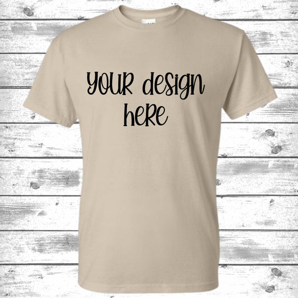 Solid Tee - Your choice of in stock design