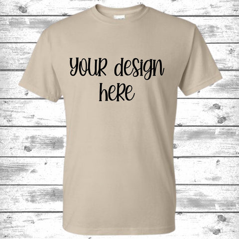 Solid Tee - Your choice of in stock design