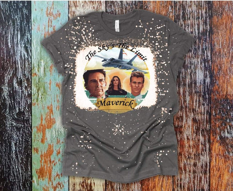 Maverick bleached tee