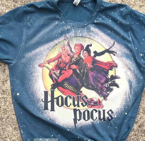 Hocus Pocus Bleached Tee