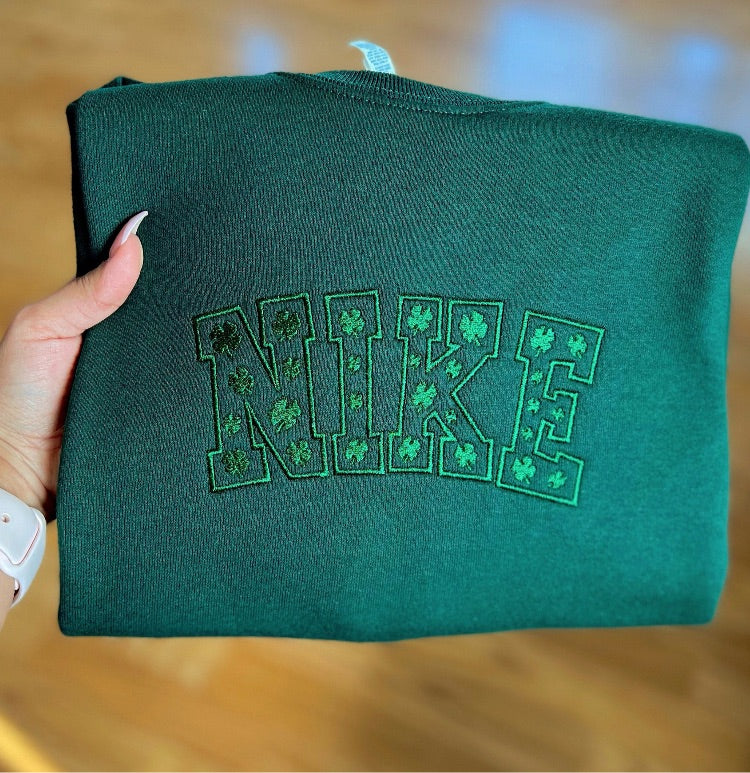 Inspired clover sweatshirt
