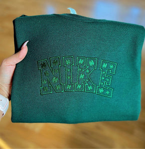 Inspired clover sweatshirt