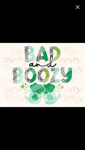 Bad & Boozy bleached tee