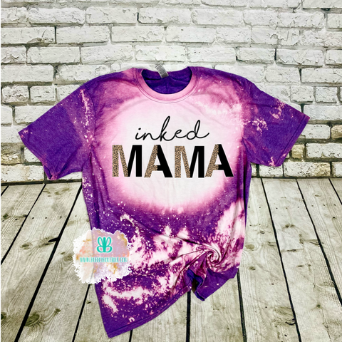 Inked Mama Bleached Tee