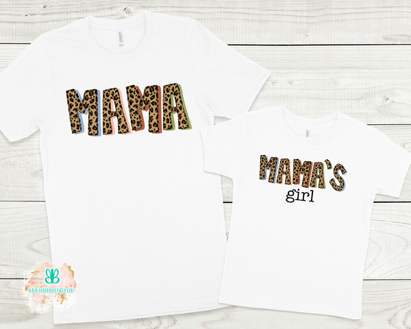 Mama & Me tee for boy or girl