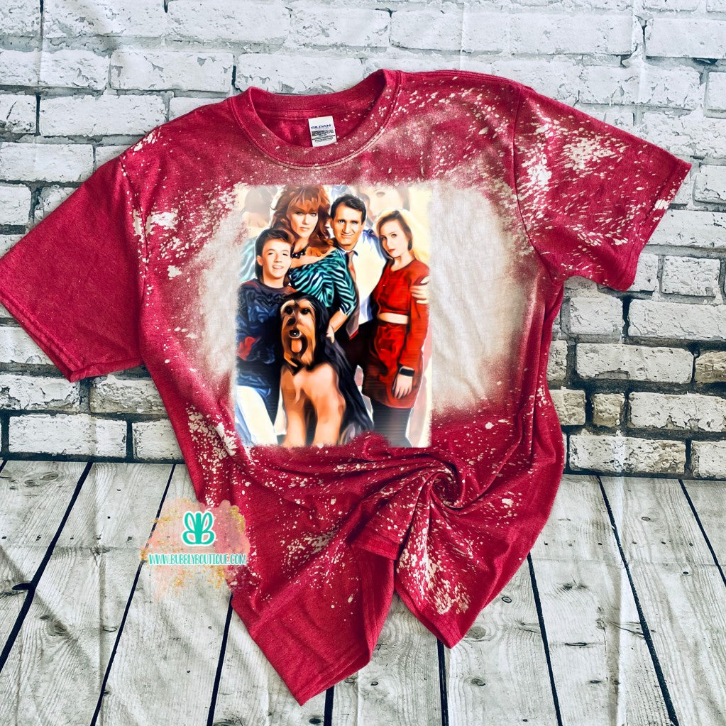 married with children bleached tee