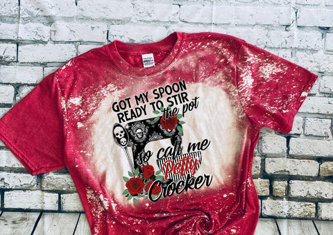 Petty Crocker bleached tee