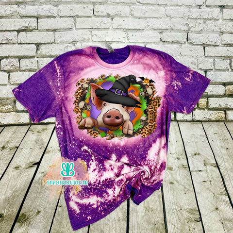 Halloween Pig tee